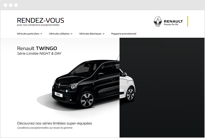 Renault & Dacia - Desktop screenshot